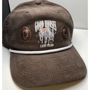 Lainey Wilson Seager Co.Los Rios Corduroy Good Horses Snap Back Adjustable Brown